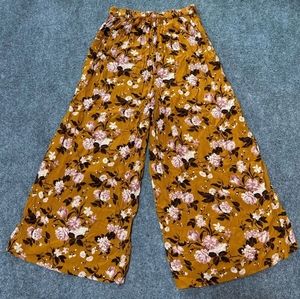 American Eagle Pants Womens Small Burnt Orange Floral